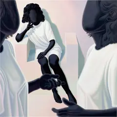 Alex Gardner, Moment, 2018, acrylic on linen