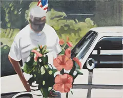 Madelynn Green, Cadillac, 2017, oil and acrylic on canvas