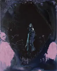Him by Genieve Figgis, 2014, acrylic on canvas, sold Dec 2020