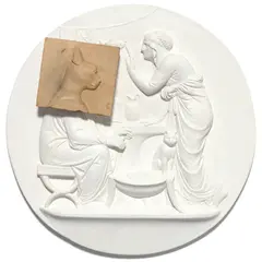 Fred Wilson, Untitled (Bast), 1992, plaster