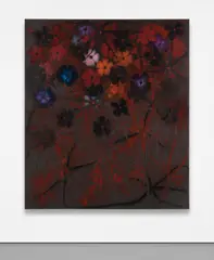 Ross Bleckner, Love by Ambition, 1996, oil on canvas