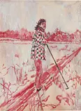 Peter Doig, Figure in Landscape