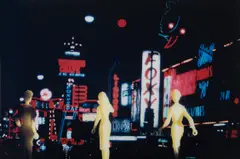 Laurie Simmons, Tourism: Las Vegas (Foxy) (2nd View), 1984, Cibachrome print