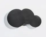 Robert Therrien, No title (black cloud), 1993-2000, enamel on wood
