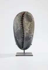 Simone Leigh, Untitled, 2013, terra cotta, porcelain and metal base