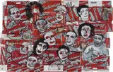 Alexander Kaletski, Budweiser Fest, 2010, mixed media on cardboard