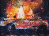 Enoc Perez, Brooklyn, NY 2020, 2020, oil on canvas