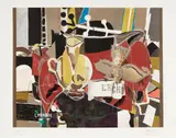 Georges Braque, L'Écho (The Echo), 1960, Lithograph in colors, on Arches paper, with margins
