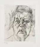 Lucian Freud, The Painter's Mother (final version)