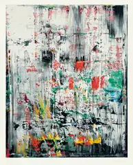 Eis 2 (Ice 2) by Gerhard Richter, 2003, Screenprint in colors, on heavy rag paper, with full margins, sold Jul 2020