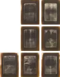 Michael Joo, 7 Sins, 2016, Seven silver nitrate screenprints on Somerset White paper, the full sheets, with the original white cardboard portfolio