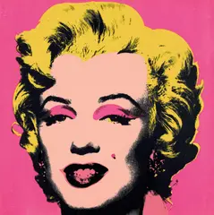 Andy Warhol, Marilyn, 1967, Screenprint in colors, on wove paper, the sheet trimmed at the right sheet edge 1/4 inches