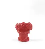 Claes Oldenburg, Fire Plug Souvenir - Chicago, August 1968, 1968, Plaster sculpture painted in red