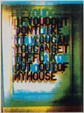 Christopher Wool, My House III, 2000, Screenprint in colors, on Matt Custom Art paper, with full margins