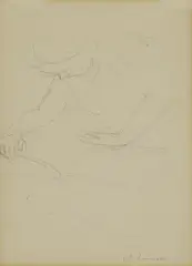 John Linnell, Untitled, pencil 19 x 14cm Provenance: Mrs J P Linnell.