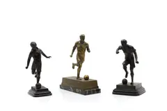 John Skeaping, Untitled, a bronze figure of Stanely Matthews
