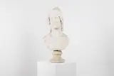 William Theed, Untitled, a carved marble bust of a classical figure