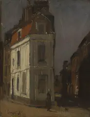 Untitled by Walter Sickert, oil on board 17.5 x 14cm Provenance: With Arthur Tooth & Sons Ltd., sold Oct 2024