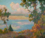 A Point Loma View by Maurice Braun, oil on canvas, sold Apr 2017