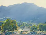 Hanson Puthuff, La Crescenta, oil on canvas mounted to board