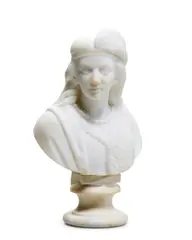 Edmonia Lewis, Minnehaha, marble