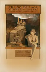 Maxfield Parrish, Title Page for The Golden Age, mixed media and collage on paper