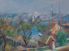 William James Glackens, Gloucester, Massachusetts, 1918, oil on canvas