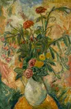 Alfred Maurer, Vase of Flowers, circa 1926, oil on canvas