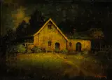 Will Sparks, The old house, oil on canvas