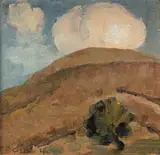 Selden Connor Gile, Cloud, hill, tree