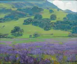 William Wendt, Lupine patch