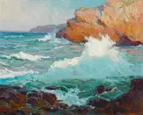 Jack Wilkinson Smith, Dog's Head Point, 1921, oil on canvas