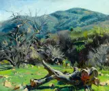 Emil Kosa Jr., From Ojai, oil on canvas