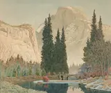 Gunnar Widforss, Half Dome, Yosemite