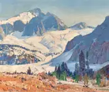 Paul Lauritz, High in the Sierras, oil on canvas