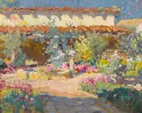 Colin Campbell Cooper, Ramona's Marriage Place, San Diego, oil on board