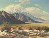 Paul A. Grimm, Desert enchantment, oil on canvas