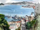 Jade Fon, View of San Francisco Bay