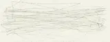 David Ireland, No. 3: 79 Left and Right Passes of a Dumbball, 1992, concrete traces on paper