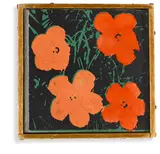 Andy Warhol, 'Flowers', 1964 by Richard Pettibone, 1971, acrylic and silkscreen on canvas in artist's frame, sold May 2016