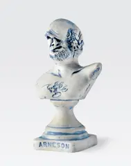 Trophy Bust by Robert Carston Arneson, 1983, glazed ceramic, offered May 2016