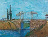 William T. Wiley, Phoney Van Gogh with Bar Code