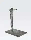 Nathan Oliveira, Figure Four, 1983, bronze with grey patina