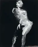 Nathan Oliveira, Untitled, 1968, gouache and acrylic on paper