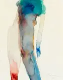 Nathan Oliveira, Figure (double-sided)
