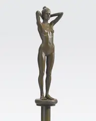 Koreen by Robert Graham, 1993, bronze with greenish brown patina, offered May 2016
