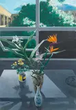 Paul Wonner, Japanese Ceramics & Hawaiian Flowers