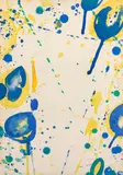 Sam Francis, Untitled, 1960, gouache on paper