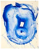 Untitled (SF86-048) by Sam Francis, 1986, acrylic on paper, sold May 2016