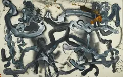 APP.-Yucca by Ed Moses, 1988, acrylic and oil on canvas, sold May 2016